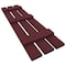Ekena Millwork 12-in. W x 59-in. H Mid-America Vinyl, Standard Size Three Board Spaced Shutters, 078 - Wineberry, PR 00031259078 - alternate 8